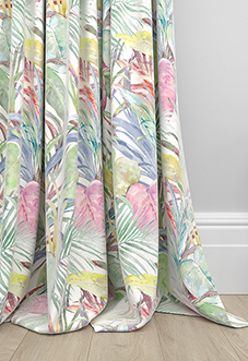 Los Angeles Velvet, Fruit Salad - Made to Measure Curtain